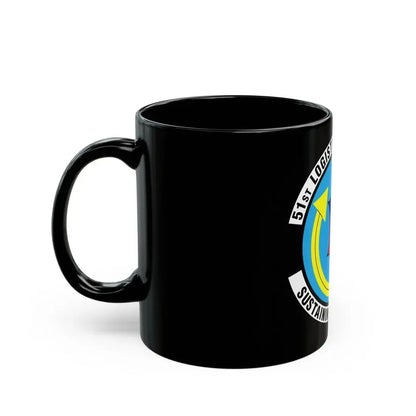 51st Logistics Support Squadron (U.S. Air Force) Black Coffee Mug - Go Mug Yourself