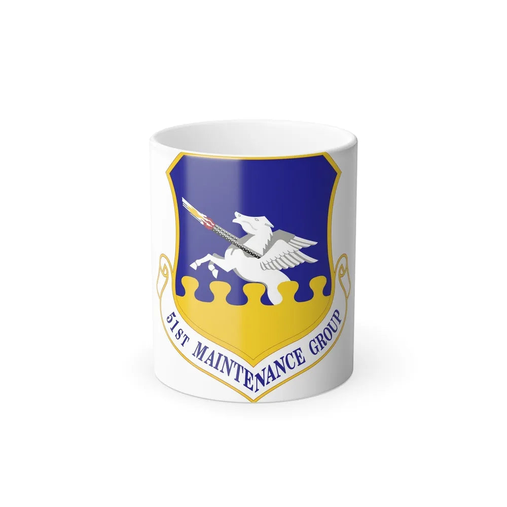 51st Maintenance Group (U.S. Air Force) Color Changing Coffee Mug-11oz-Go Mug Yourself