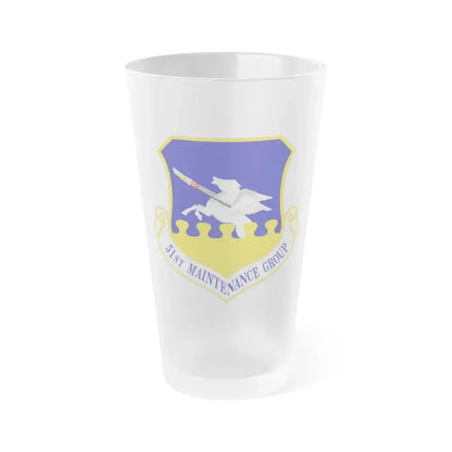 51st Maintenance Group (U.S. Air Force) Frosted Pint Glass 16oz 16oz Frosted - Go Mug Yourself