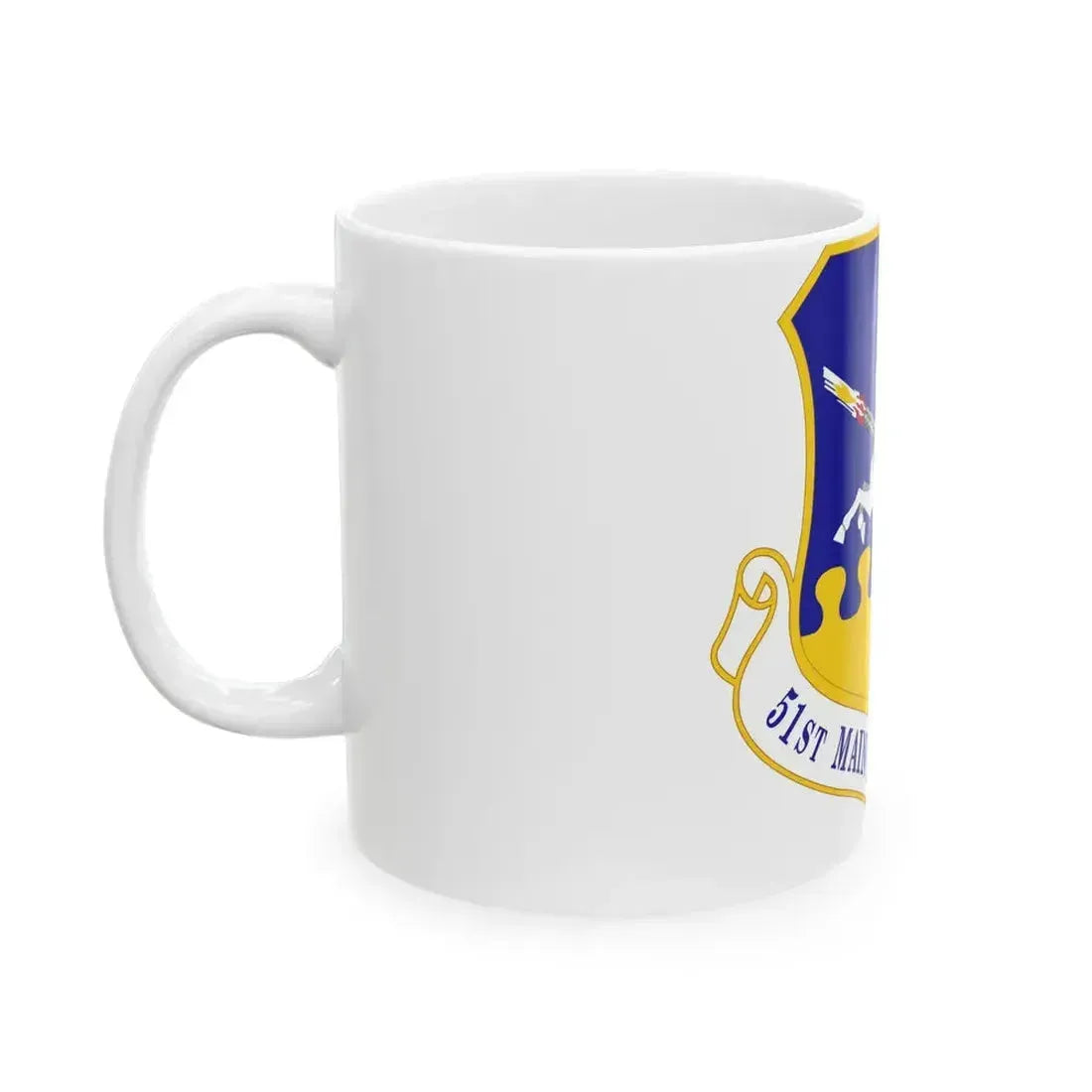 51st Maintenance Group (U.S. Air Force) White Coffee Mug - Go Mug Yourself