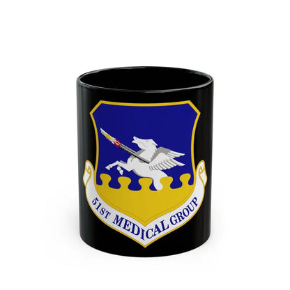 51st Medical Group (U.S. Air Force) Black Coffee Mug-11oz-Go Mug Yourself