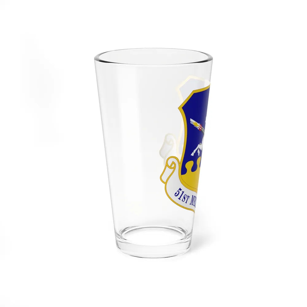 51st Medical Group (U.S. Air Force) Pint Glass 16oz-Go Mug Yourself