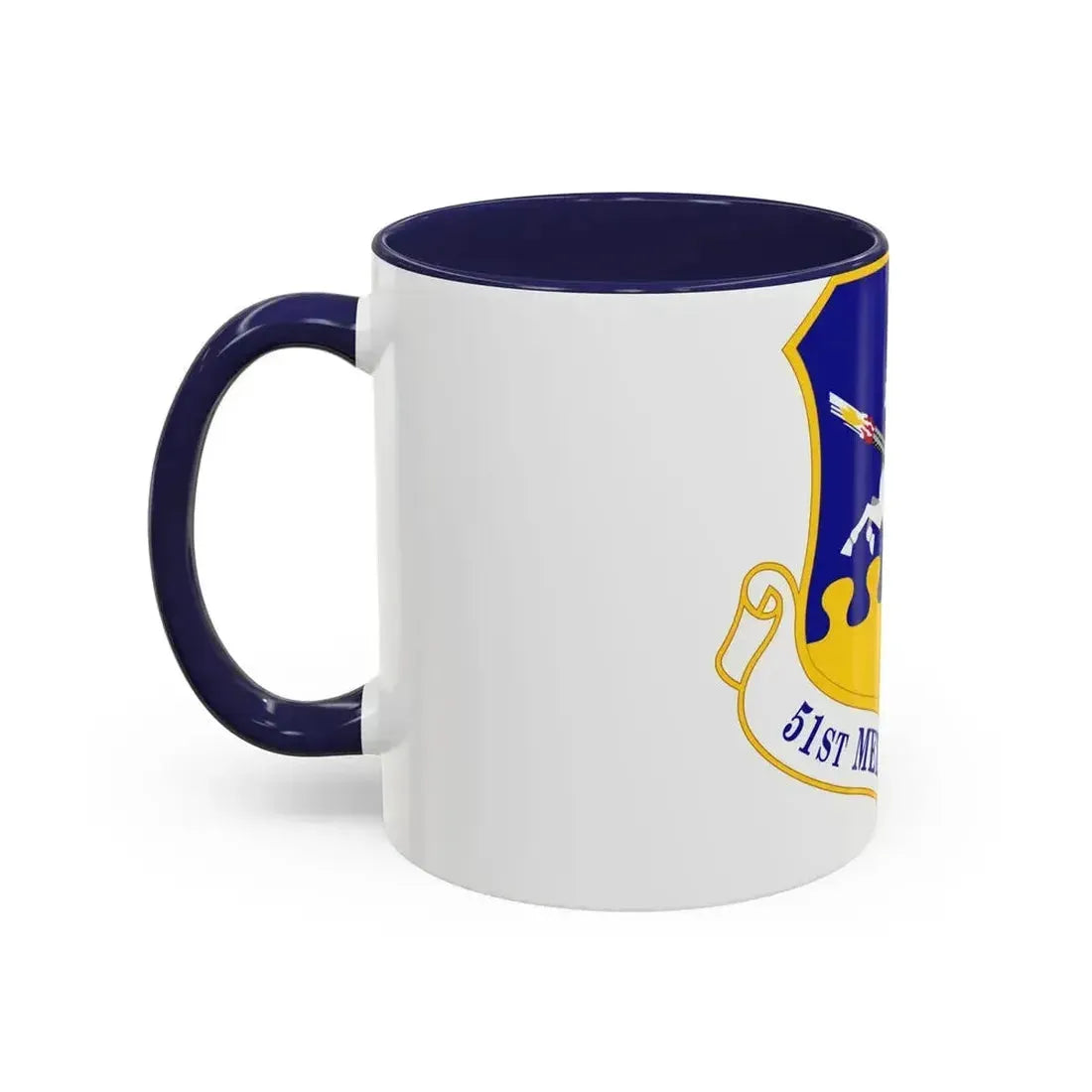 51st Medical Group (U.S. Air Force) Accent Coffee Mug - Go Mug Yourself