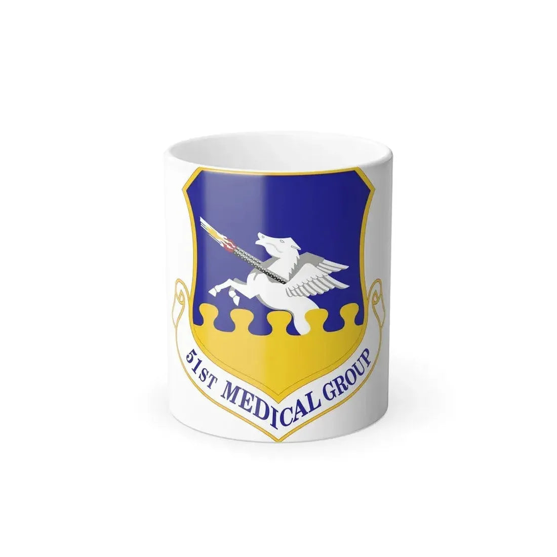 51st Medical Group (U.S. Air Force) Color Changing Coffee Mug 11oz - Go Mug Yourself