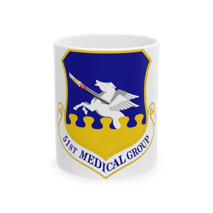 51st Medical Group (U.S. Air Force) White Coffee Mug 11oz - Go Mug Yourself
