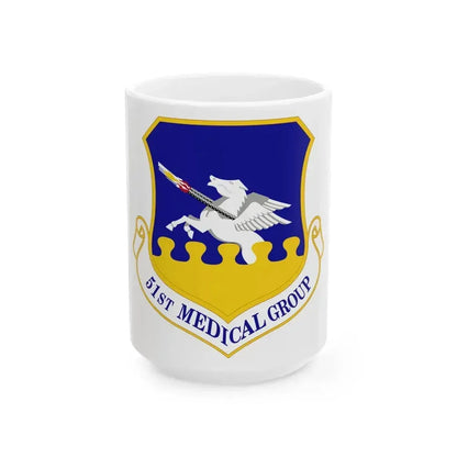 51st Medical Group (U.S. Air Force) White Coffee Mug 15oz - Go Mug Yourself
