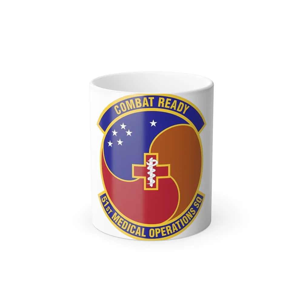 51st Medical Operations Squadron (U.S. Air Force) Color Changing Coffee Mug-11oz-Go Mug Yourself