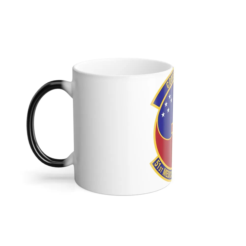 51st Medical Operations Squadron (U.S. Air Force) Color Changing Coffee Mug-Go Mug Yourself