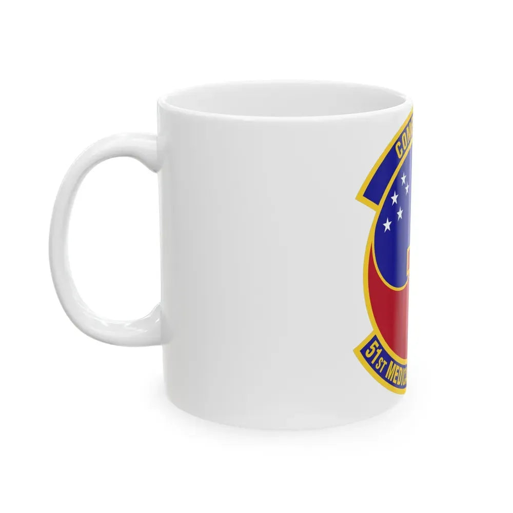 51st Medical Operations Squadron (U.S. Air Force) White Coffee Mug - Go Mug Yourself