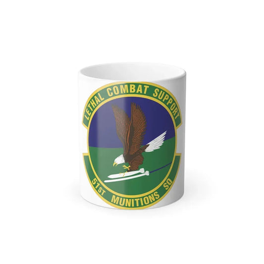 51st Munitions Squadron (U.S. Air Force) Color Changing Coffee Mug 11oz - Go Mug Yourself