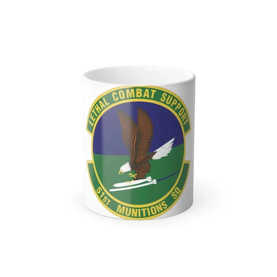 51st Munitions Squadron (U.S. Air Force) Color Changing Coffee Mug 11oz - Go Mug Yourself