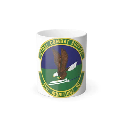 51st Munitions Squadron (U.S. Air Force) Color Changing Coffee Mug 11oz - Go Mug Yourself