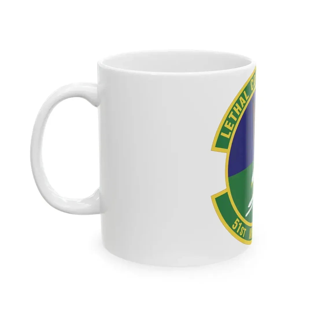 51st Munitions Squadron (U.S. Air Force) White Coffee Mug - Go Mug Yourself