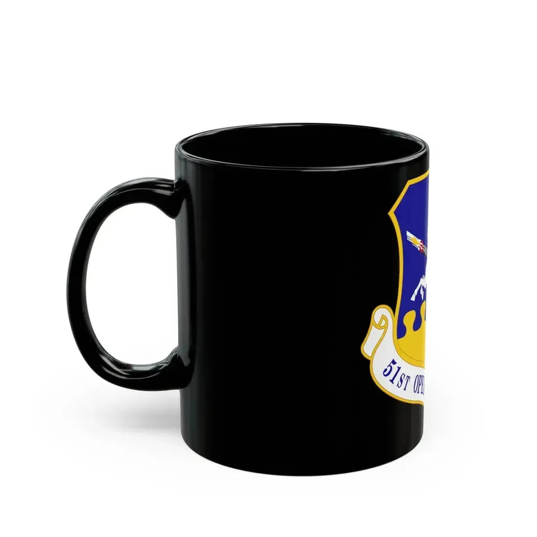 51st Operations Group (U.S. Air Force) Black Coffee Mug - Go Mug Yourself