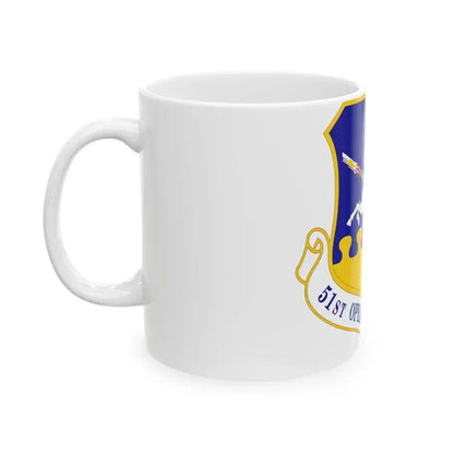 51st Operations Group (U.S. Air Force) White Coffee Mug - Go Mug Yourself