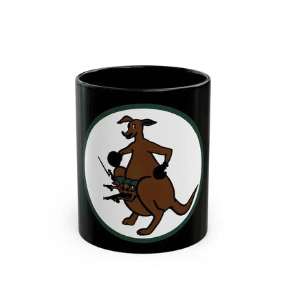52 Airlift Squadron AMC (U.S. Air Force) Black Coffee Mug 11oz - Go Mug Yourself