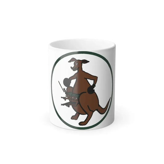 52 Airlift Squadron AMC (U.S. Air Force) Color Changing Coffee Mug 11oz - Go Mug Yourself