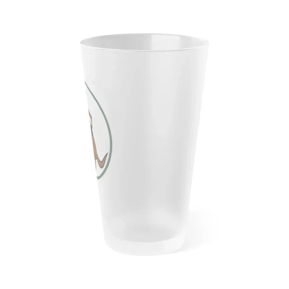 52 Airlift Squadron AMC (U.S. Air Force) Frosted Pint Glass 16oz - Go Mug Yourself