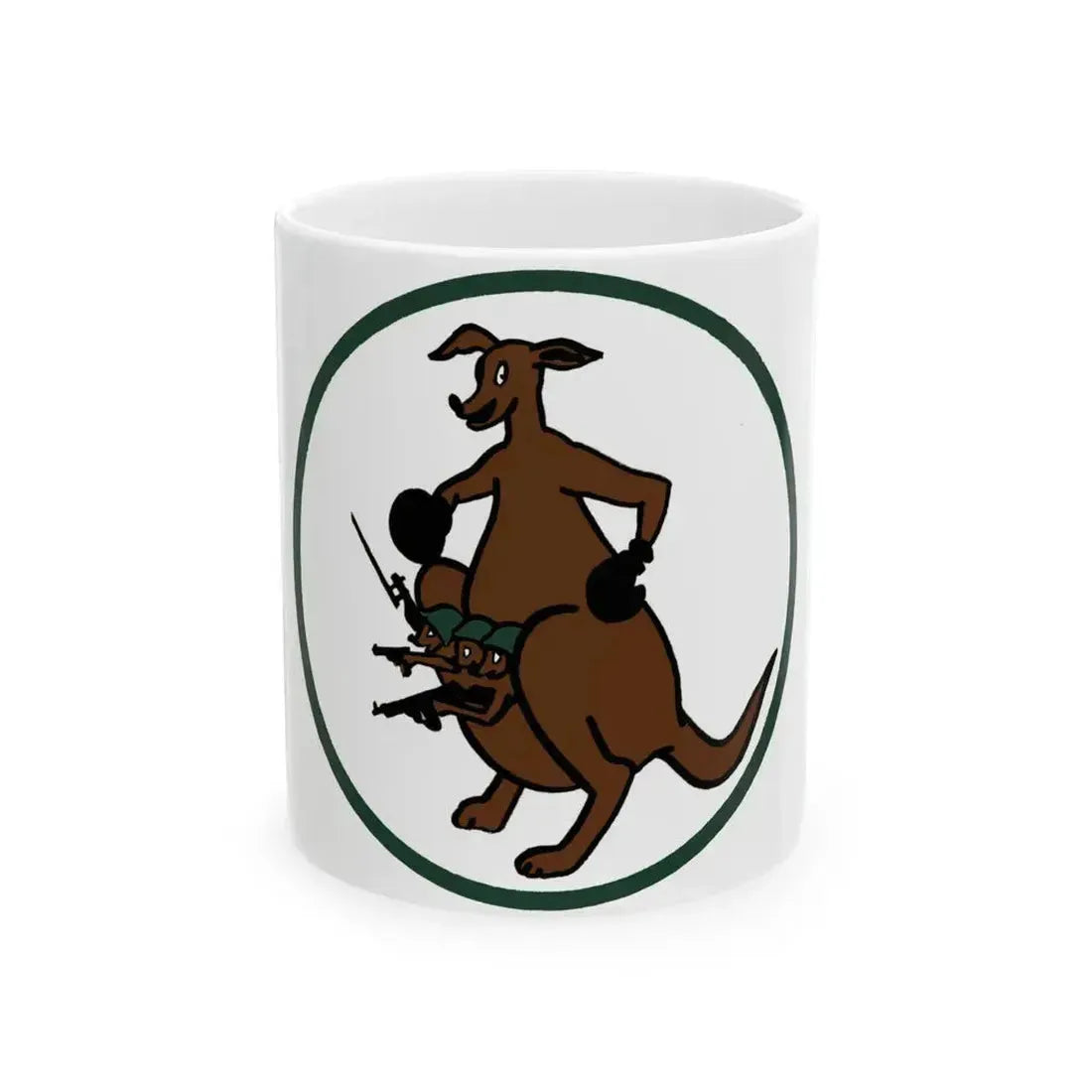 52 Airlift Squadron AMC (U.S. Air Force) White Coffee Mug 11oz - Go Mug Yourself