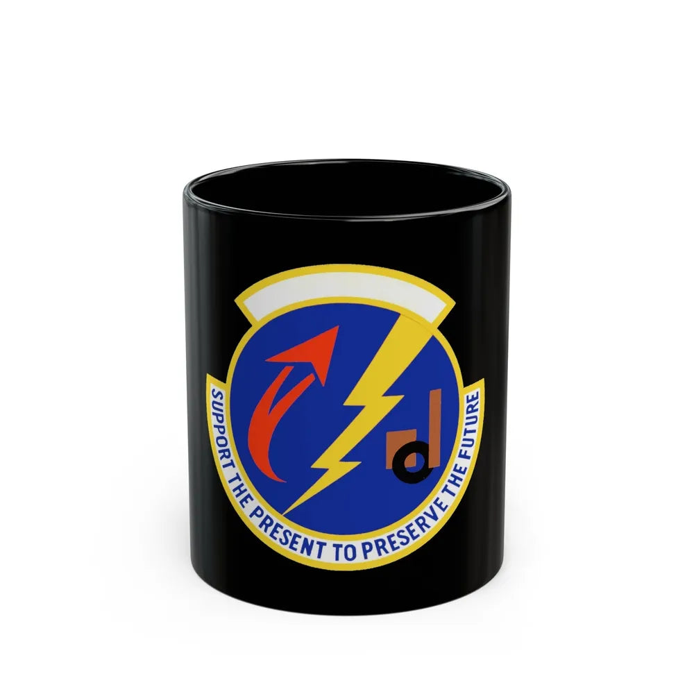 52 Logistics Readiness Sq USAFE (U.S. Air Force) Black Coffee Mug-11oz-Go Mug Yourself