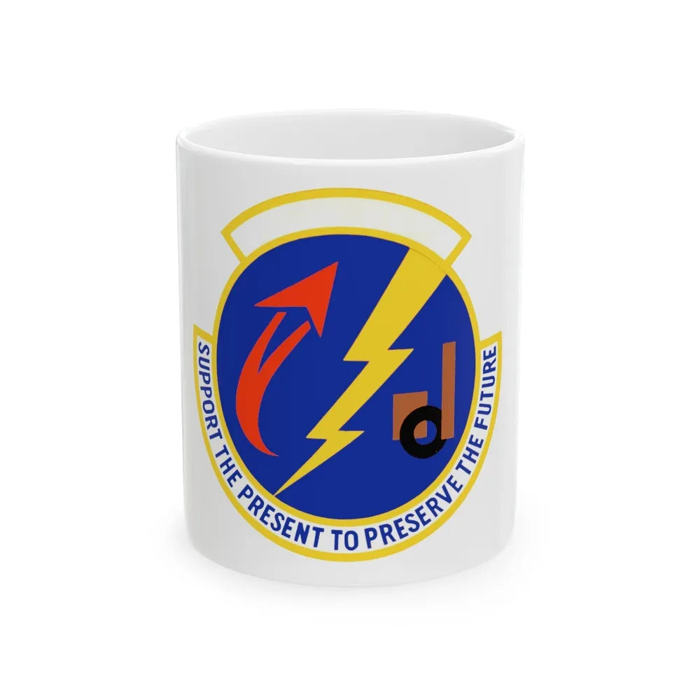 52 Logistics Readiness Sq USAFE (U.S. Air Force) White Coffee Mug-11oz-Go Mug Yourself