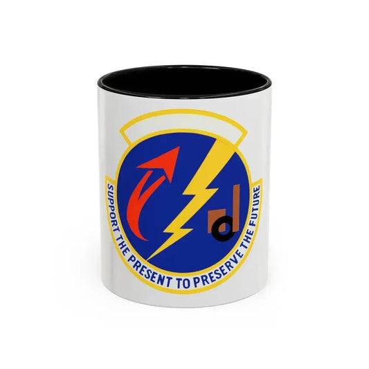 52 Logistics Readiness Sq USAFE (U.S. Air Force) Accent Coffee Mug 11oz Black - Go Mug Yourself