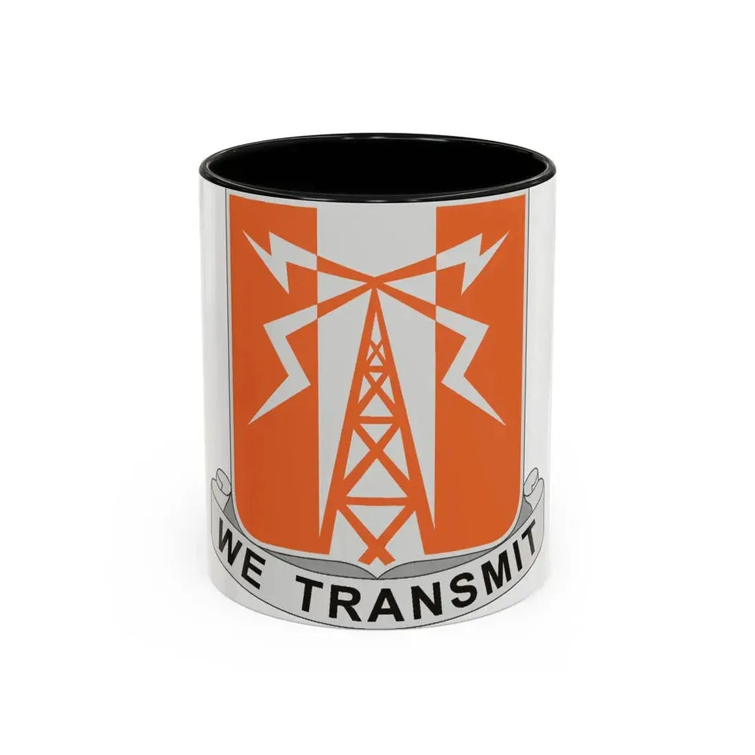 52 Signal Battalion (U.S. Army) Accent Coffee Mug 11oz Black - Go Mug Yourself