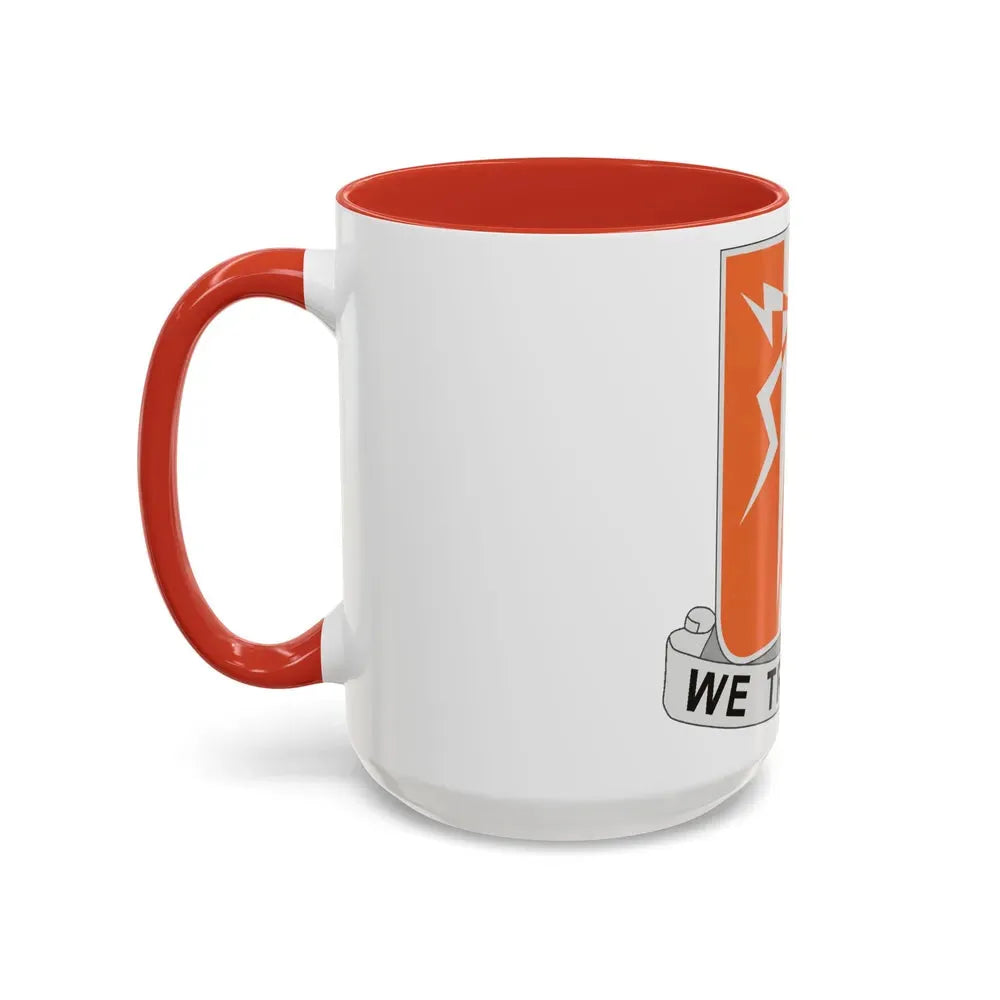 52 Signal Battalion (U.S. Army) Accent Coffee Mug - Go Mug Yourself