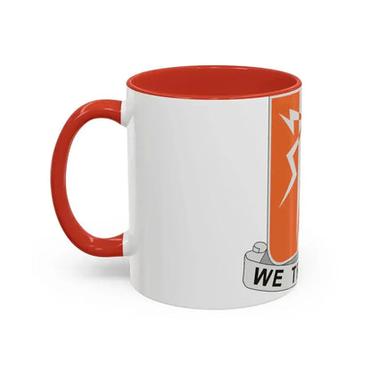 52 Signal Battalion (U.S. Army) Accent Coffee Mug - Go Mug Yourself