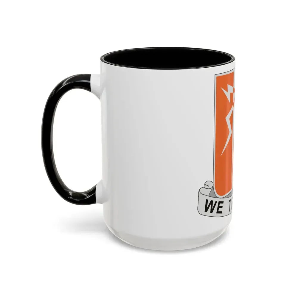 52 Signal Battalion (U.S. Army) Accent Coffee Mug - Go Mug Yourself