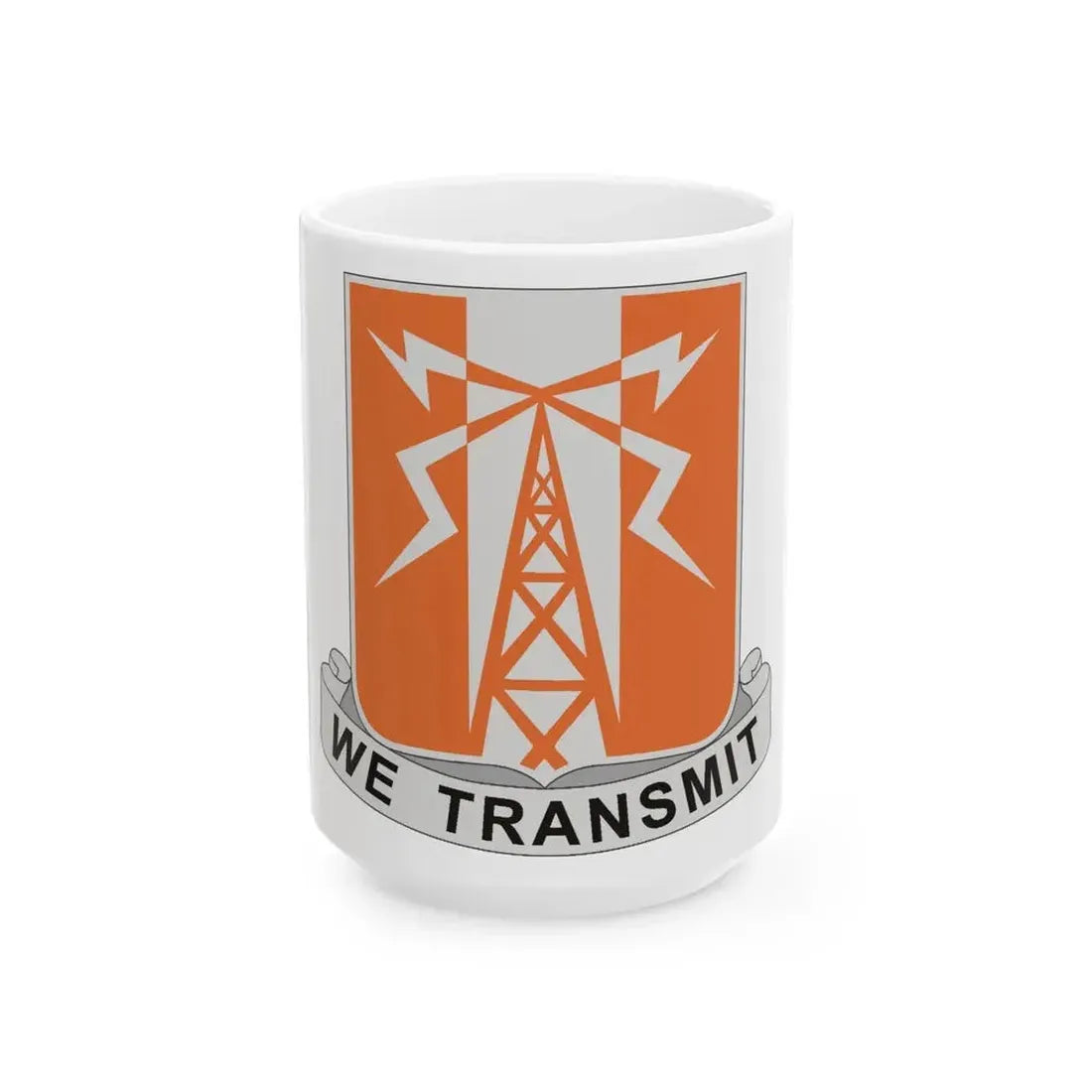 52 Signal Battalion (U.S. Army) White Coffee Mug 15oz - Go Mug Yourself