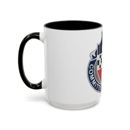 15 Personnel Services Battalion (U.S. Army) Accent Coffee Mug