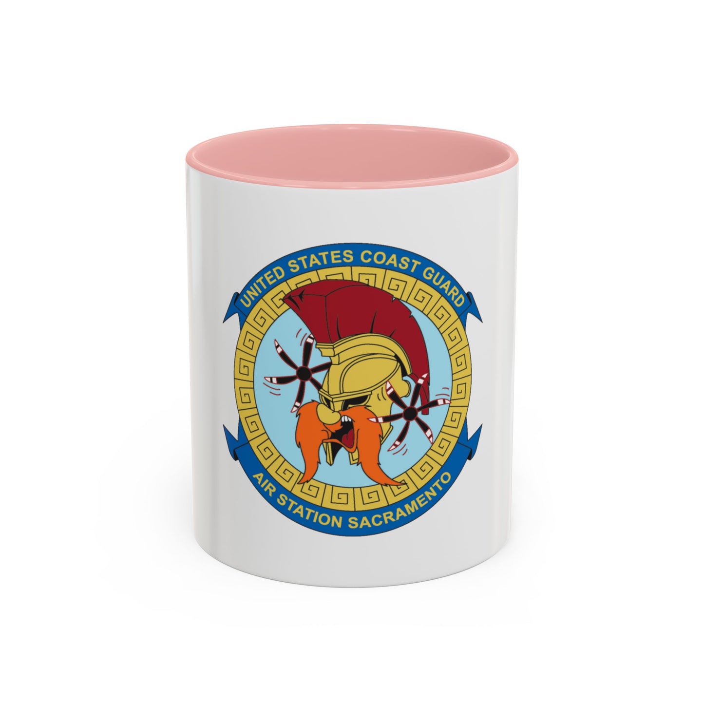 USCG AS Sacramento CA (U.S. Coast Guard) Accent Coffee Mug