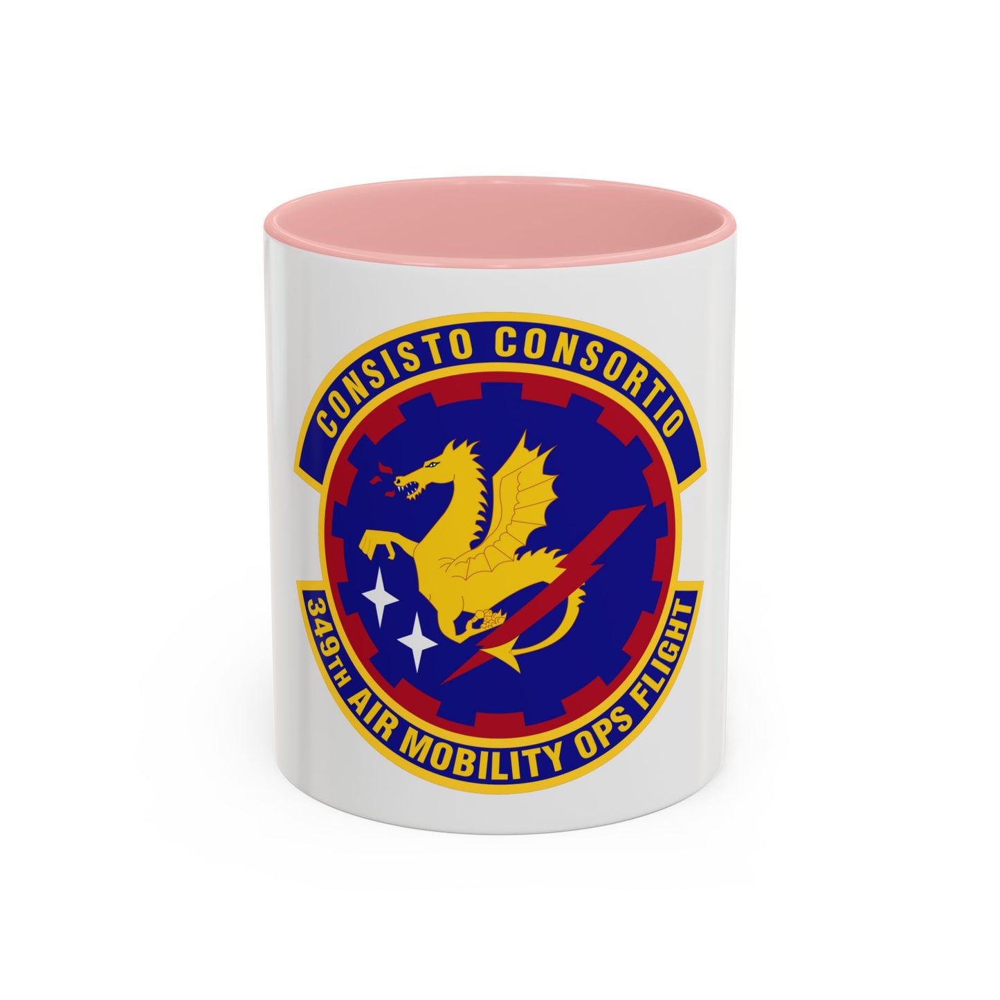 349th Air Mobility Operations Flight (U.S. Air Force) Accent Coffee Mug