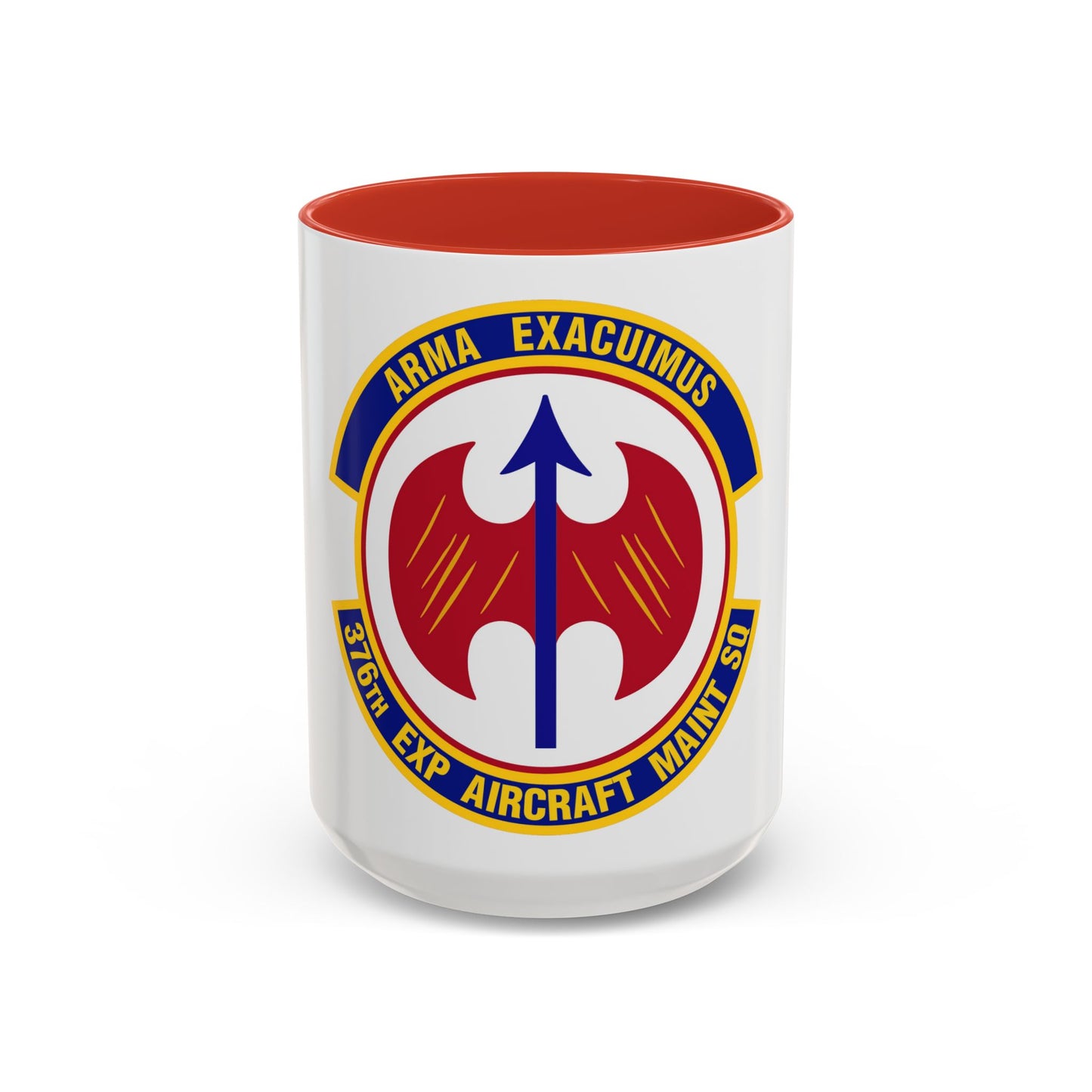 376th Expeditionary Aircraft Maintenance Squadron (U.S. Air Force) Accent Coffee Mug