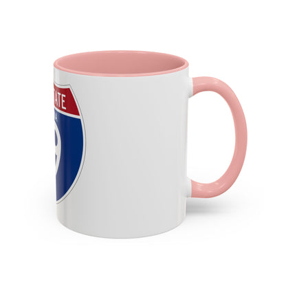 Interstate 19 (U.S. Highways) Accent Coffee Mug