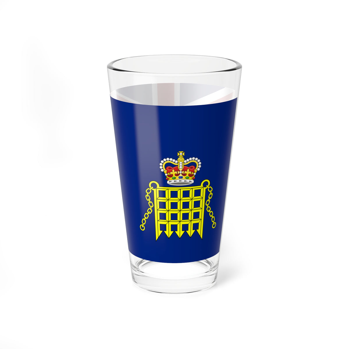 HM Customs Ensign (United Kingdom) Pint Glass 16oz