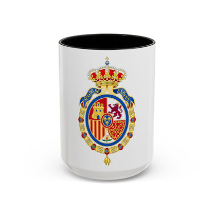 Coat of Arms of the Senate of Spain - Accent Coffee Mug
