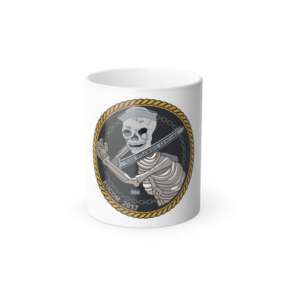 Sword of Freedom Skeleton SSN 769 (U.S. Navy) Color Changing Mug 11oz