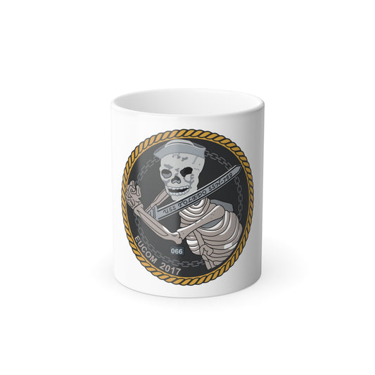 Sword of Freedom Skeleton SSN 769 (U.S. Navy) Color Changing Mug 11oz