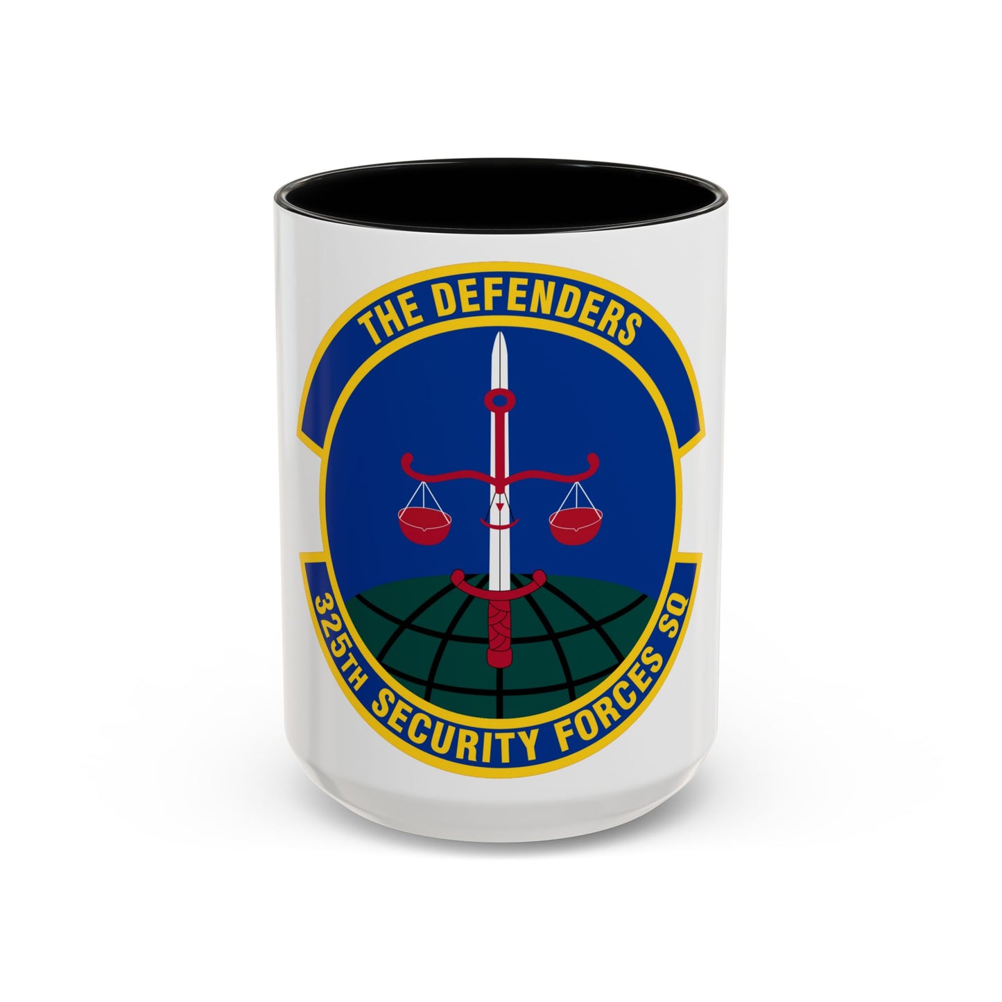 325 Security Forces Squadron ACC (U.S. Air Force) Accent Coffee Mug