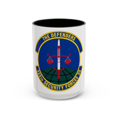 325 Security Forces Squadron ACC (U.S. Air Force) Accent Coffee Mug