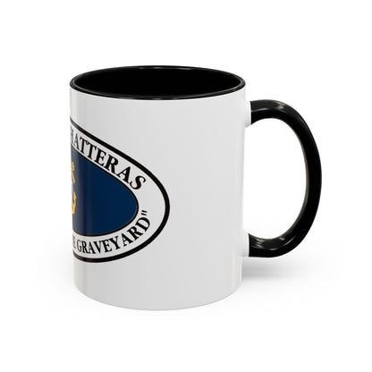 USCG Group Cape Hatteras VINT (U.S. Coast Guard) Accent Coffee Mug
