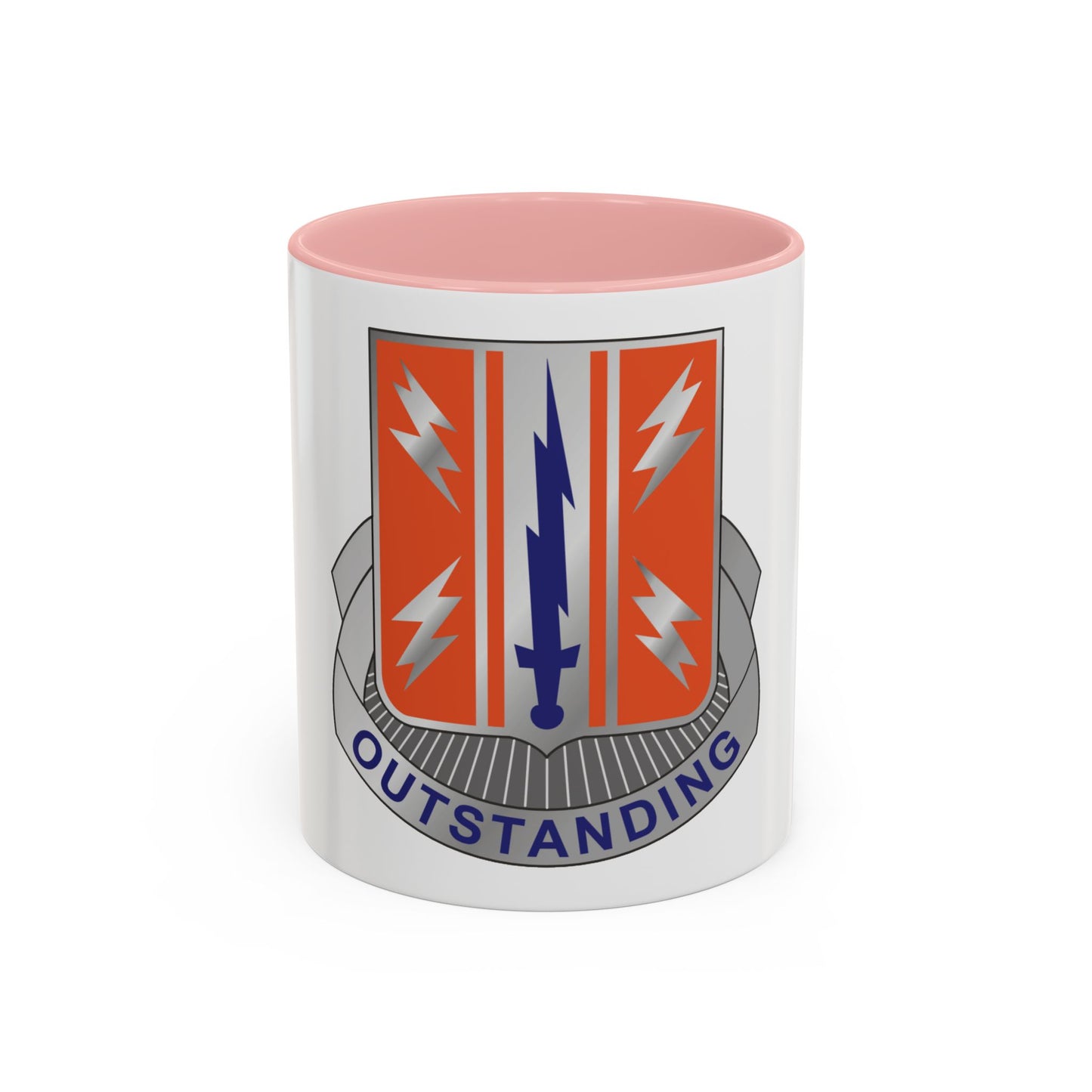 44 Signal Battalion (U.S. Army) Accent Coffee Mug