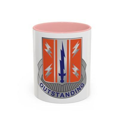 44 Signal Battalion (U.S. Army) Accent Coffee Mug