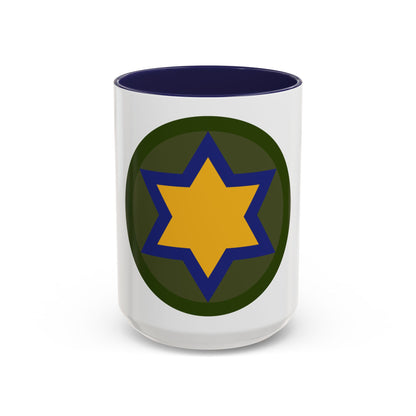 US 66th Cavalry Division (U.S. Army) Accent Coffee Mug