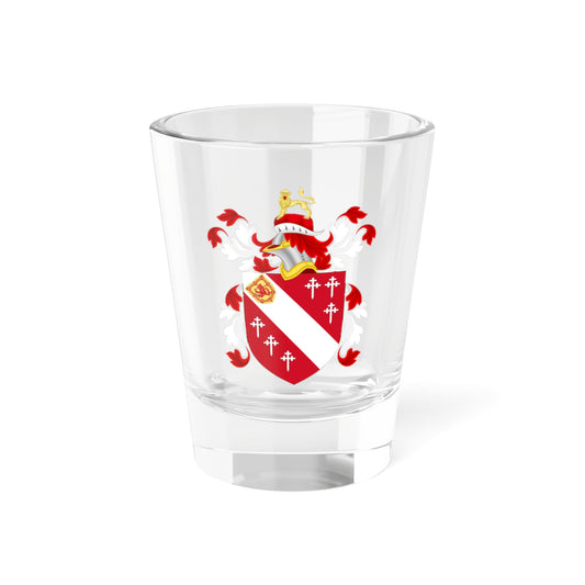 Coat of Arms of John Eager Howard (United States) (Coat of Arms) Shot Glass 1.5oz
