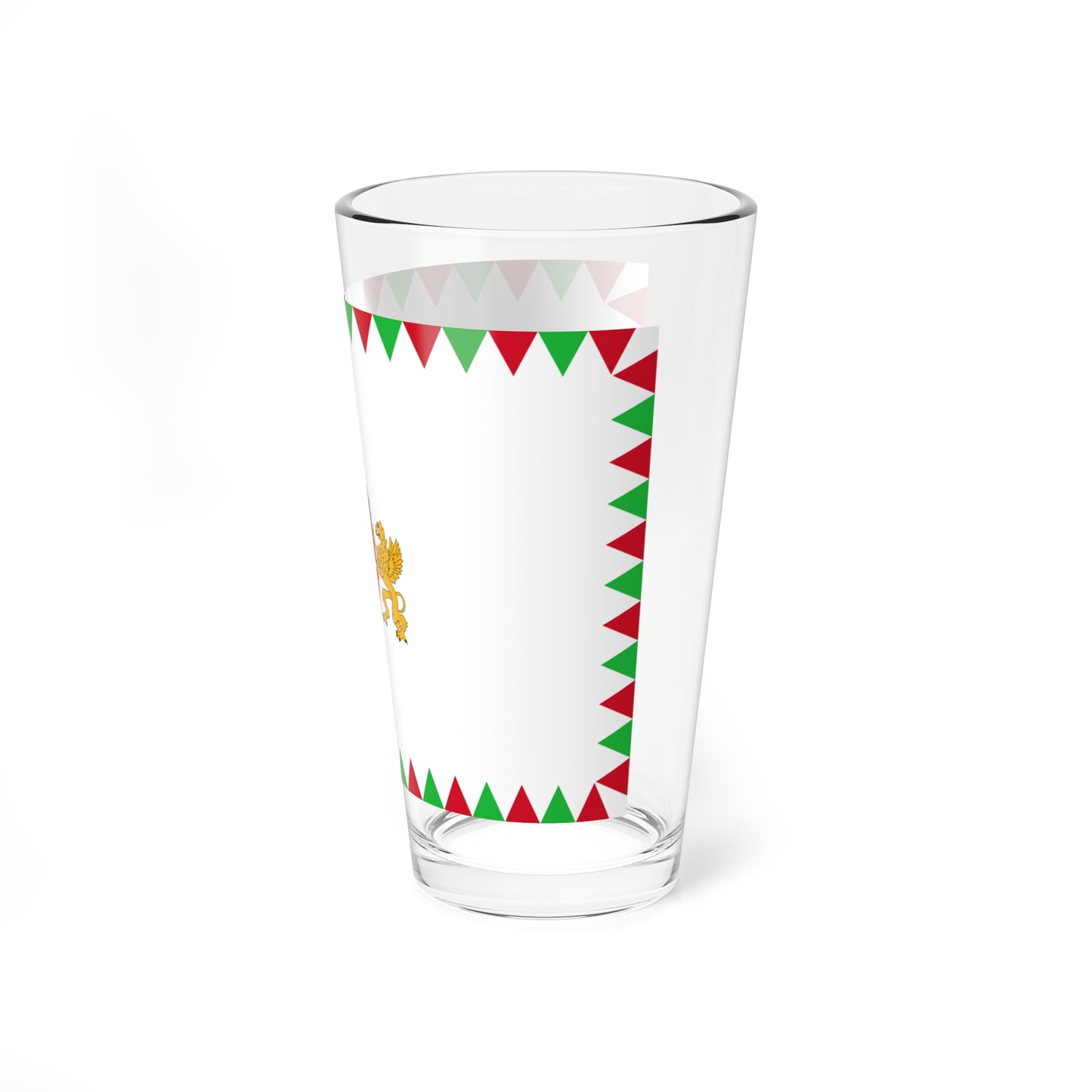 Proposed flag of Budapest 2011 (Hungary) Pint Glass 16oz