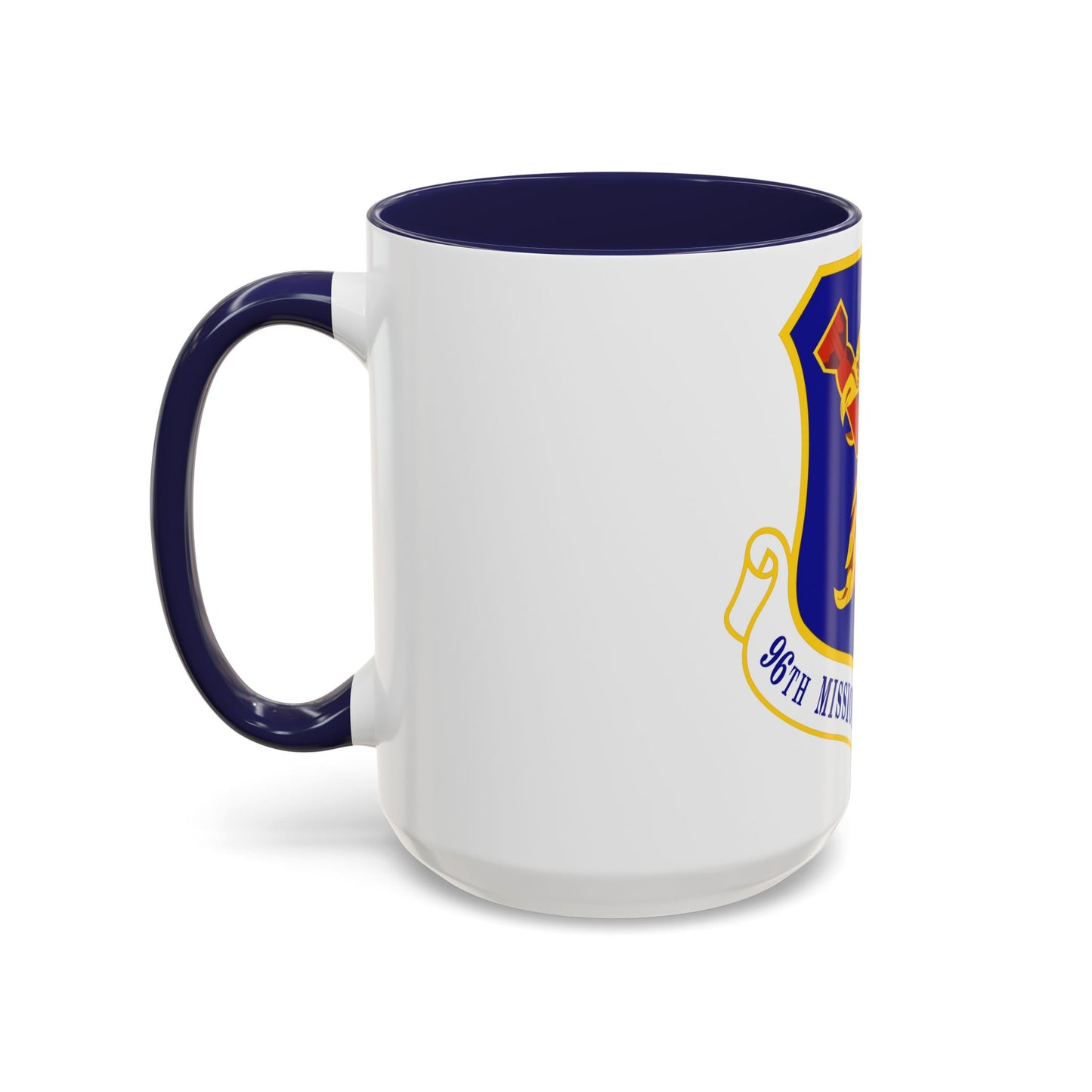 96th Mission Support Group (U.S. Air Force) Accent Coffee Mug