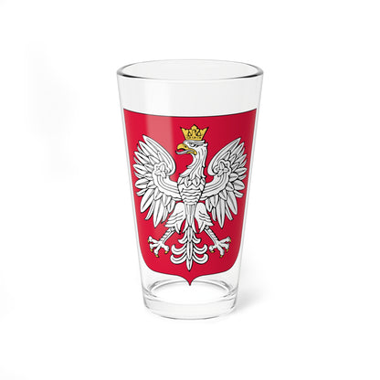 Coat of arms-poland (Poland) (Coat of Arms) Pint Glass 16oz